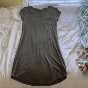Gap Green Tee Shirt Dress